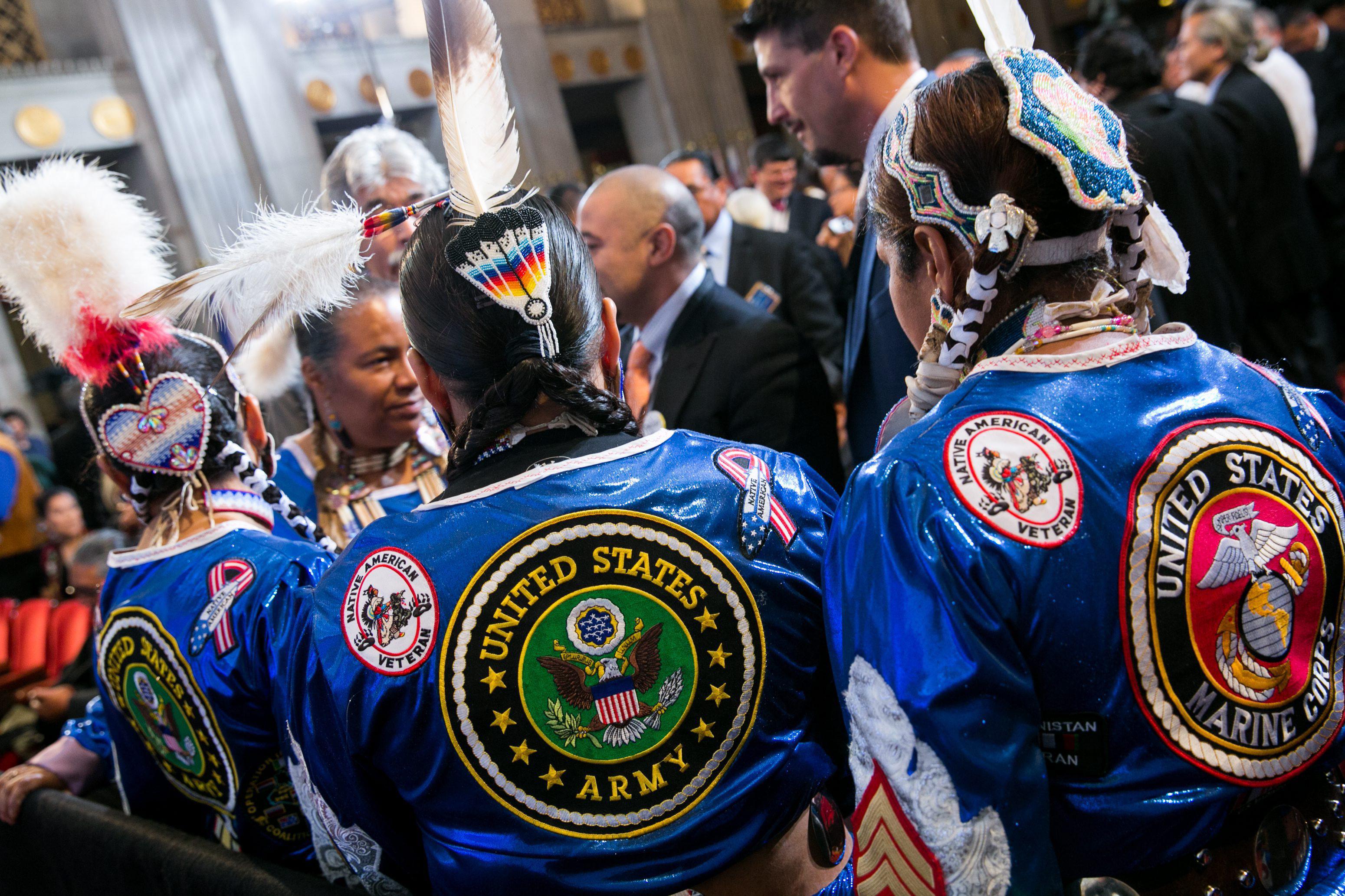 Native American Women Warriors Honored This Veteran's Day